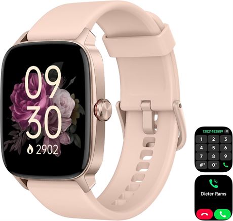 Montre connectée IP68, appels, sport, sommeil, AI intégrée