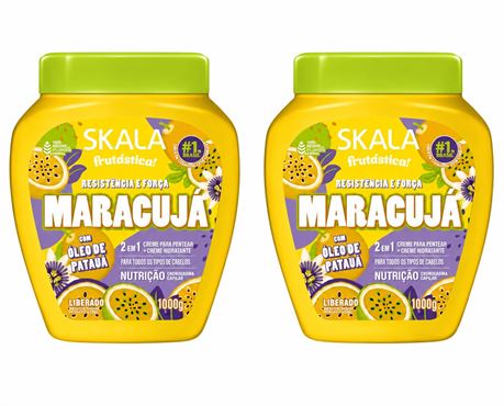 SKALA Maracuja Passion Fruit - Vegan, Sulfate & Paraben Free - 2 Pack