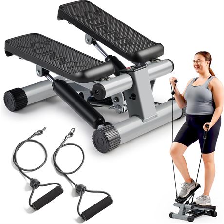 Mini Stepper Sunny Health & Fitness avec Bandes de Résistance