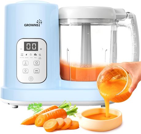 GROWNSY Machine   aliments pour b b  avec panier vapeur et processeur