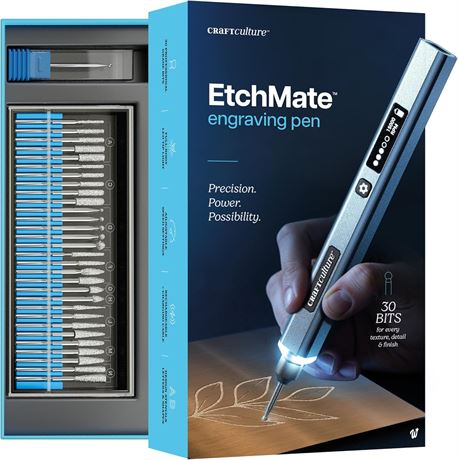 Stylo de gravure EtchMate pour m tal, bois, verre, plastique et mat riaux