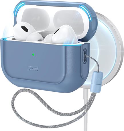 ESR AirPods Pro 2 Case MagSafe Drop Protection Blue