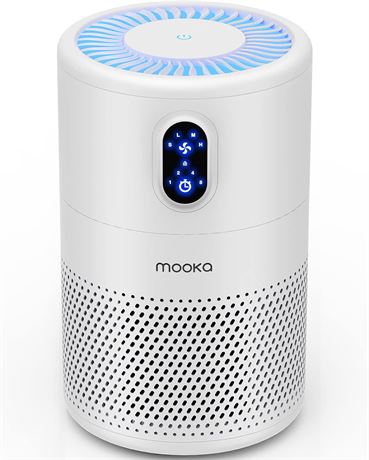 Purificateur d’Air MOOKA HEPA H13 1000ft² Élimine Fumée Poussière Odeurs
