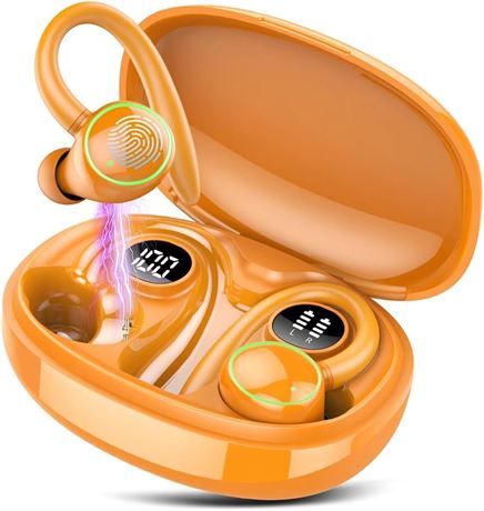 Wireless Earbuds with Bluetooth 5.3, Noise-Canceling Mic, IP7, 48H
