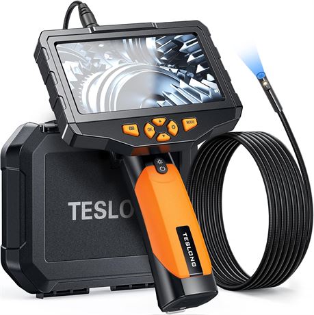 Teslong Dual Lens Borescope, 1080P Endoscope