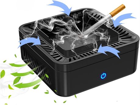 Cendrier USB multifonction, purificateur air, maison/voiture