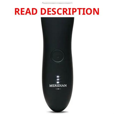 Meridian The Trimmer Men's Electric Groin Hair Groomer Waterproof Rechargeable