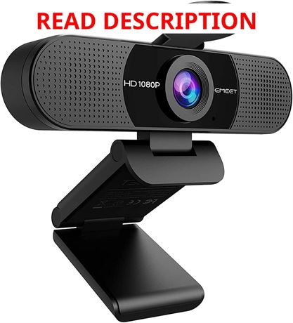 Webcam EMEET C960 1080P Micro Double FOV 90° USB Plug & Play