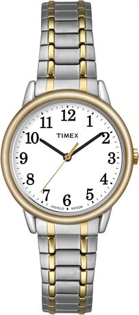 Montre Timex Easy Reader bracelet extensible taille moyenne argent