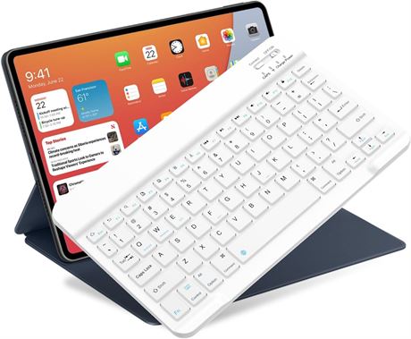 Clavier Bluetooth iPad (10e Pro 13/12/11/10/9/8/7, Air 13/11)   Sans fil