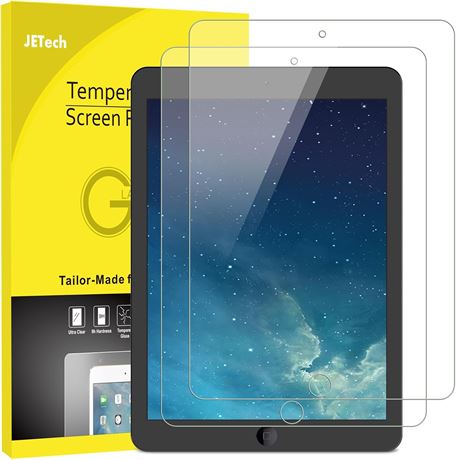JETech verre trempé iPad 9.7 Air Pro lot de 2 protections écran