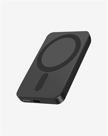 Miady Mini MagSafe Charger 5000mAh 5W USB-C Power Bank for iPhone 12-16