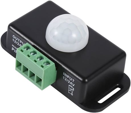 Détecteur Mouvement 12V/24V Capteur Automatique LED