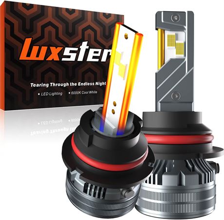 Luxster Punisher 40000LM LED Headlight Bulbs for 1995 Ford F-150 Low/High Beam