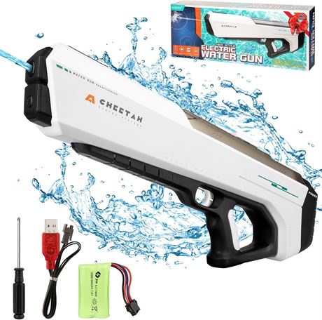Electric Water Guns, Powerful Automatic Water Blaster, 33-39ft