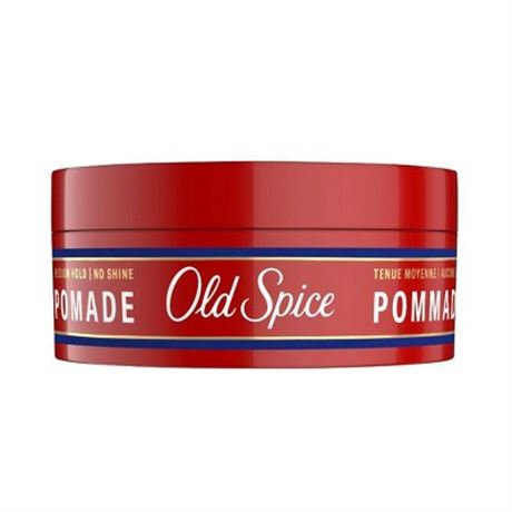 Old Spice Hair Styling Pomade Medium Hold No Shine - 2.22oz