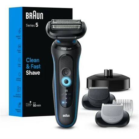 Braun Series 5 5150cs Wet & Dry Foil Shaver, Beard Trimmer & Body Groomer