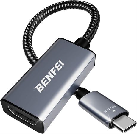 BENFEI USB-C to HDMI 4K@60Hz Adapter, Thunderbolt 3/4/5 compatible