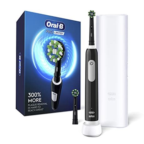 Oral-B Pro Limited Rechargeable Electric Toothbrush, Black
