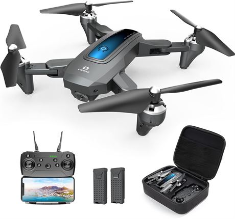 DEERC D10 Drone 2K HD FPV with Carry Case
