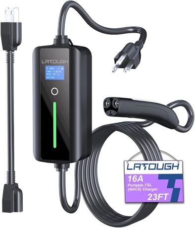Chargeur EV Portable TSL NACS 220V 16A 3.5kW Tesla