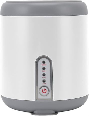 Baby Bottle Shaker: USB-Charging Smart Formula Mixer, Warmer (White)