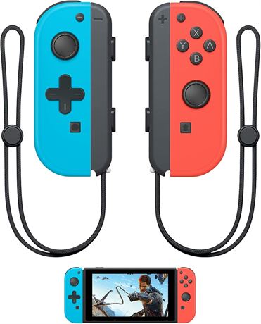 Manettes sans fil Switch/OLED/Lite avec gyro 6 axes vibration