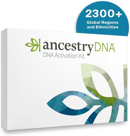 Kit ADN AncestryDNA Test Généalogique Origines Famille Ethnicité