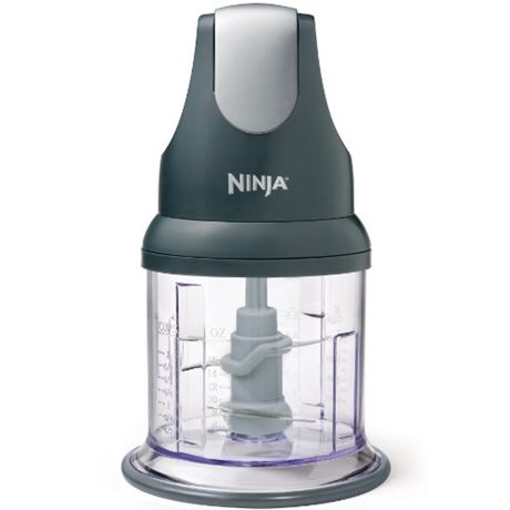 Ninja NJ100C Express Chop: Chopping, Mincing & Pureeing, 200W, Black, 16oz