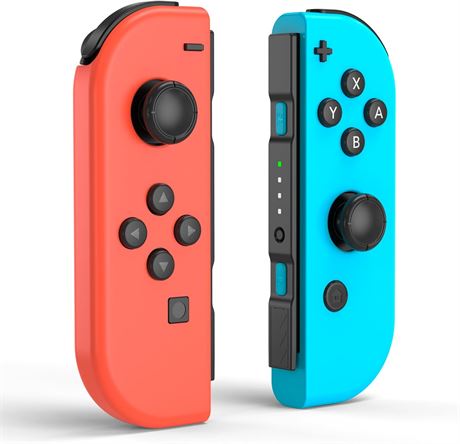Wireless Switch Controllers (Left & Right) Dual Vibration