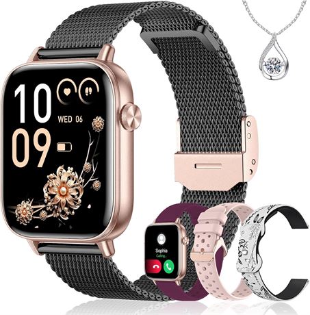 Iaret Smart Watch, 1.83" HD Fitness Tracker, Calls, Health, Sport Modes