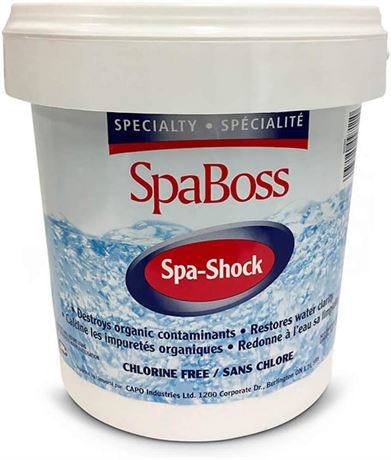 SpaBoss Spa Shock 3kg - Chlorine & Bromine Free