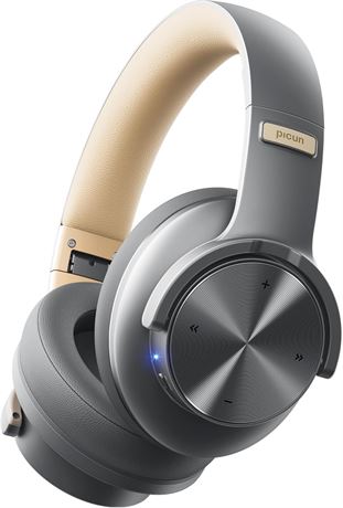 Picun B8 Bluetooth Headphones - 120H Playtime, 3 EQ Modes, Low Latency