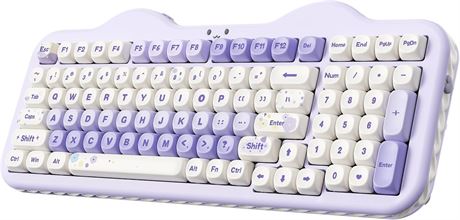 YUNZII C98 Wireless Keyboard Numpad BT5.0/2.4G/USB-C Hot Swap PBT Keycaps