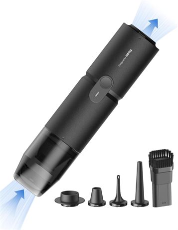 HOTO Handheld Vacuum Cordless 15000Pa Suction 4-in-1 Portable Dust Buster