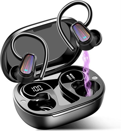 AI Translation Earbuds Real-Time, 6 Modes, 164 Languages, No Sub, 50H