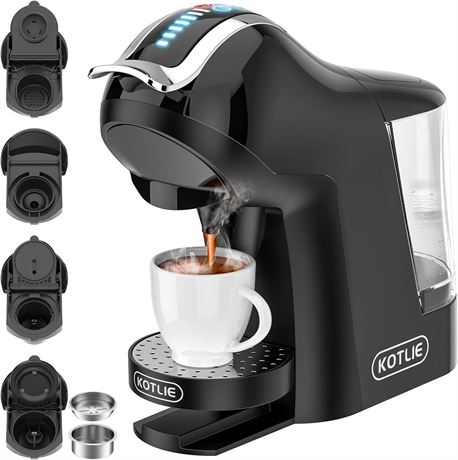 KOTLIE 5in1 19Bar Multicapsule Espresso Machine, Cold & Hot (EM-308A)