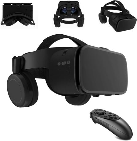 Casque VR compatible iPhone et Android   Lunettes VR Bluetooth