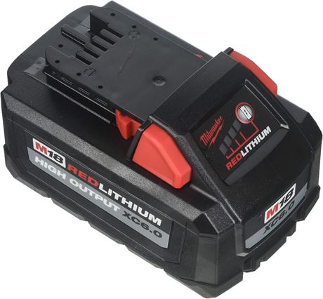 Milwaukee Electric Tools 48-11-1865 Red Lithium High Output Battery Pack,