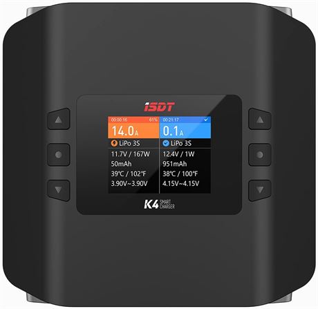 ISDT K4 Smart Lipo Battery Charger 1-8S AC DC