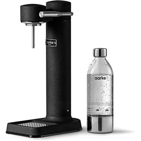aarke Carbonator III Sparkling & Seltzer Water Maker with PET Bottle