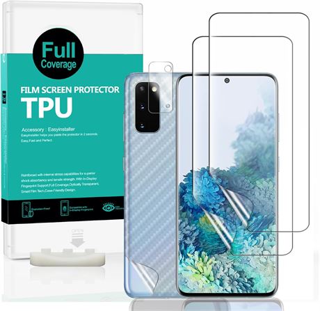 Ibywind Film Protecteur Galaxy S20 TPU HD + Lentille