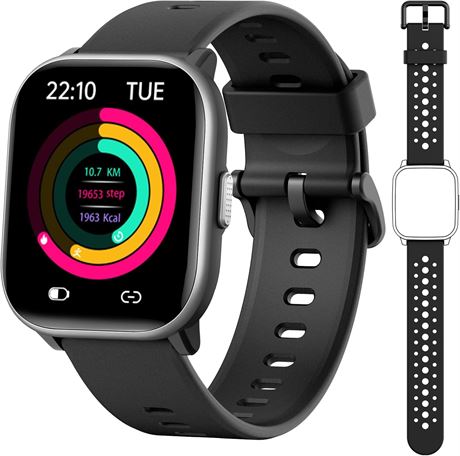 meoonley Kids Watch IP68 Waterproof, 19 Sports Modes, Sleep Tracking, Pedometer