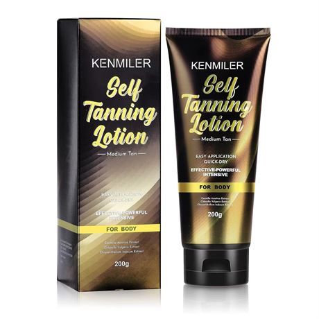 Sunless Self Tanning Lotion Gradual Natural No-Streak Tan