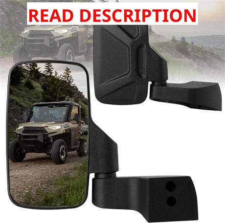 Ranger Door Mounted Side Mirrors for Polaris Ranger Crew SP XP 1000 570