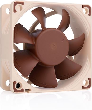 Ventilateur Silencieux Noctua NF-A6x25 FLX 60mm 3-Pin Marron