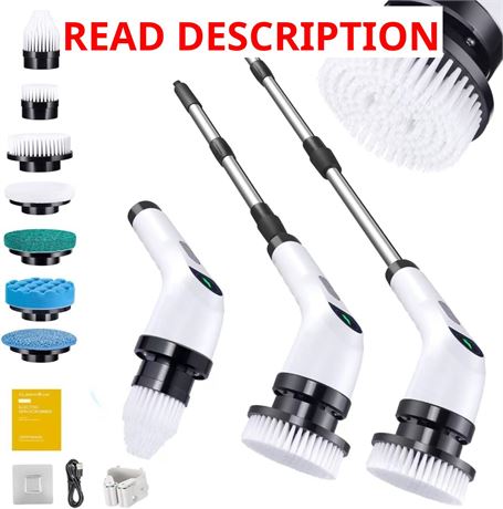 Brosse Nettoyante Électrique Cleanninja 7 Têtes Blanche