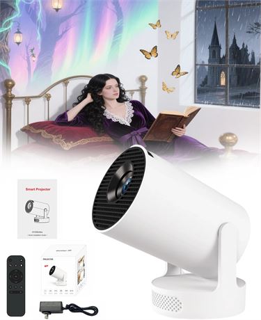 Nooks Projector for Books 1080p HD Auto Keystone 180  Rotation (1pc)