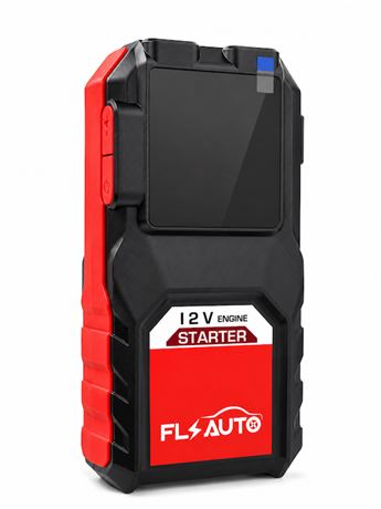 Car Jump Starter 3000A for 6L Gas/4L Diesel, 12V Jump Box, LED/Power Bank