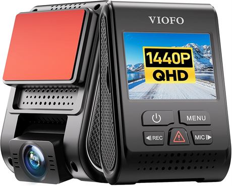 VIOFO A119 V3 Dash Cam 2K, GPS, HDR, parking 24h, 2560x1660p, night vision